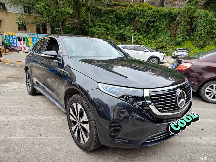 自用奔驰eqc350四驱,续航415公里,2020年10月