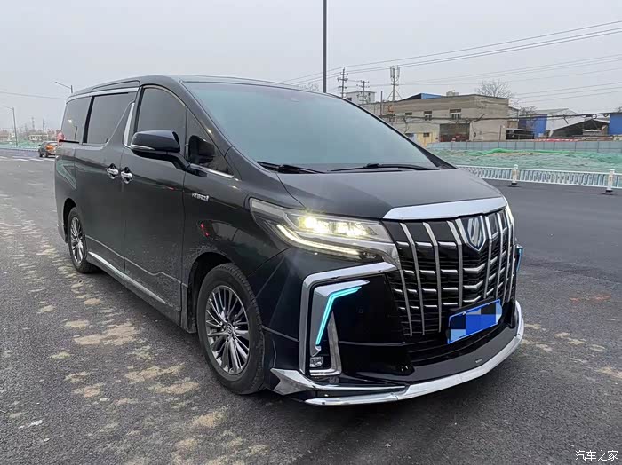 20年20款丰田埃尔法25l尊贵版120000km全程