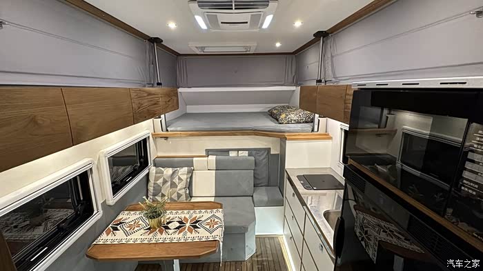 旅美奇域f150u单排四驱越野房车外观内饰合集