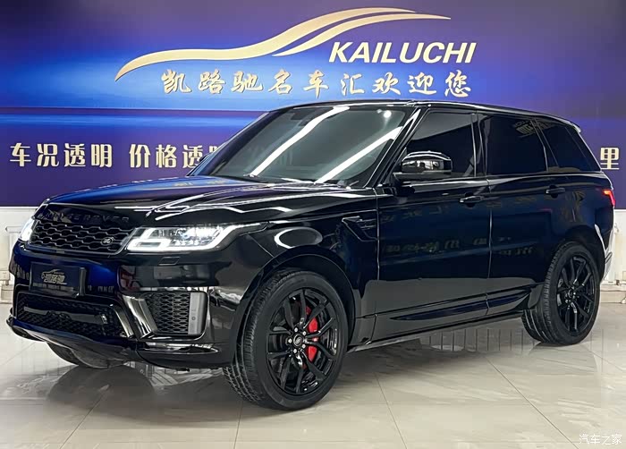 14年路虎揽胜运动版 新车指导价109.8 黑车棕内 825