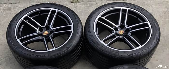 20寸保时捷macan轮毂原厂拆车精品一套