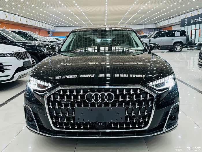 奥迪a855tfsi黑车棕内包牌包税转让