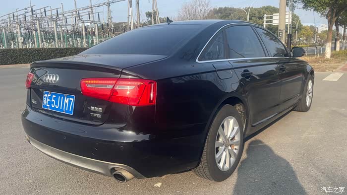 奥迪a6l一键启动车窗一键升降后视镜调节导航功能控制