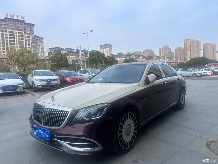 出个人自用2015年底上牌奔驰s改全套迈巴赫件婚庆利器