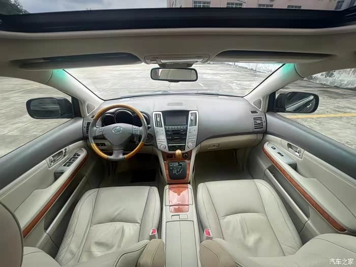 08年7月雷克萨斯rx350 3.5l排量2gr发动机 四驱