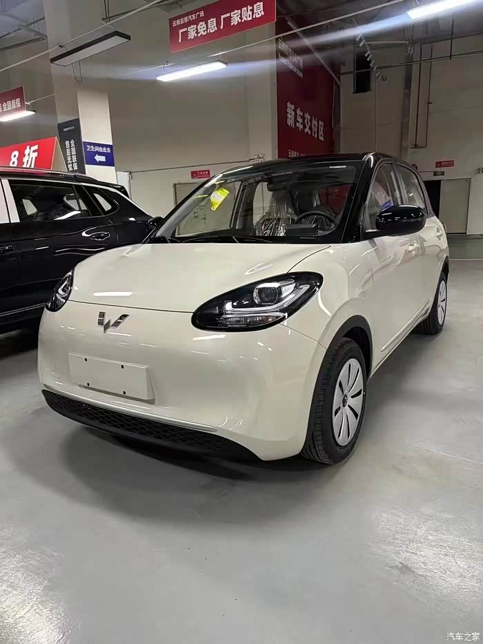 五菱汽车五菱缤果2023款203km轻享款家用代步