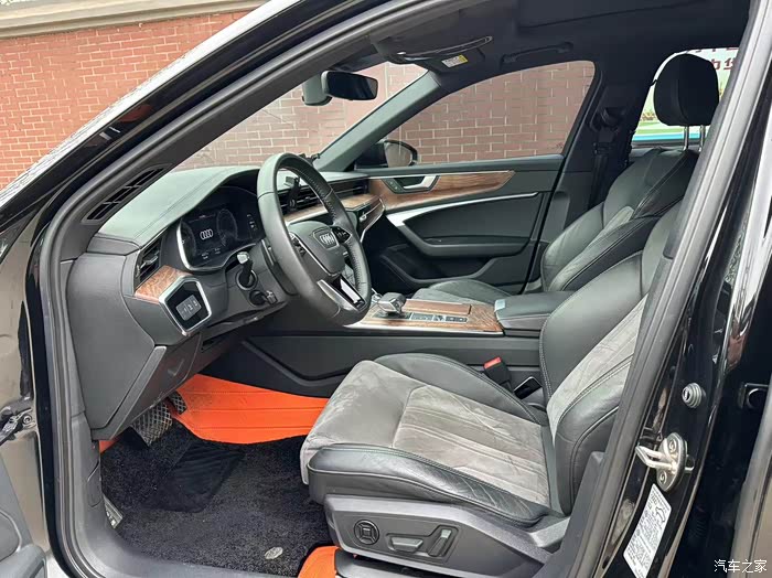 20年奥迪a6l45高功率全车原版原漆选装桃木内饰支持