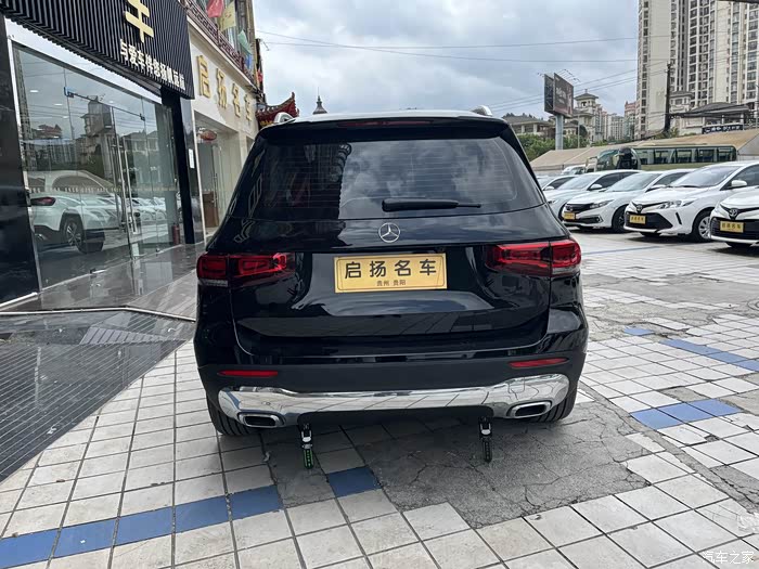 【图】,2022款奔驰glb220动感型,原版原漆带车衣,加装了电_奔驰glc