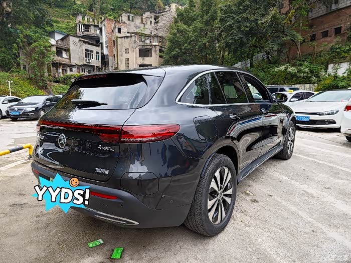 自用奔驰eqc350四驱,续航415公里,2020年10月