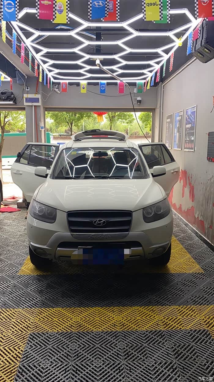 二十多万公里的进口圣达菲质量杠杠的
