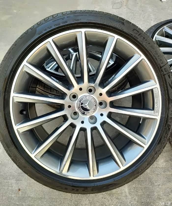 喜欢精品的来奔驰cls多福轮毂19寸