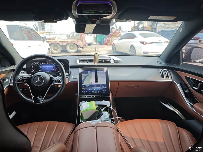 【图】21年s400l商务版,车况原版带车衣,准新,寻找有缘人_奔驰s级论坛