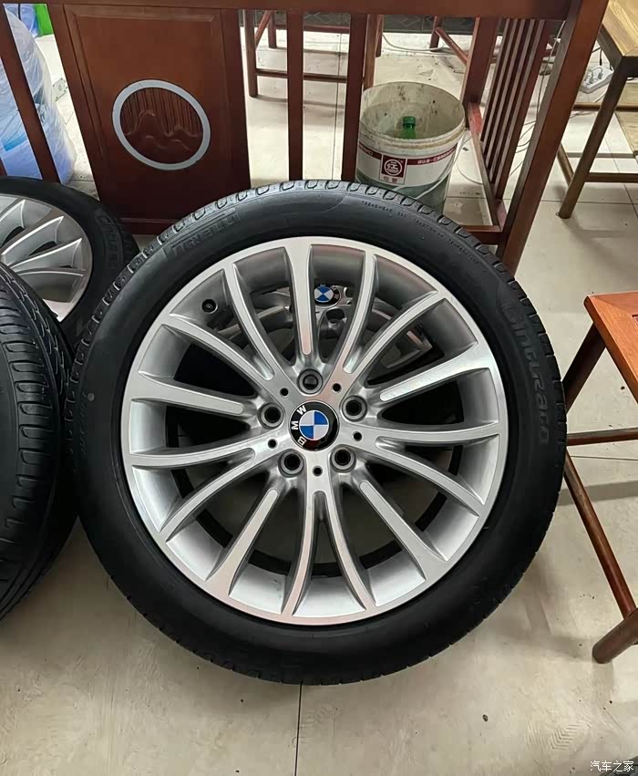 【图】18寸宝马525豪华轮毂轮胎,精品套件,感兴趣的可以来_宝马5系