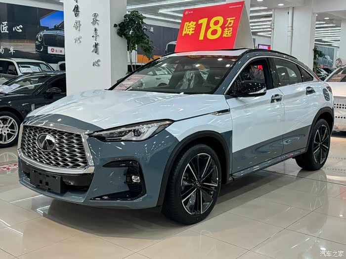 回来一板英菲尼迪qx55继续开卖飞全国