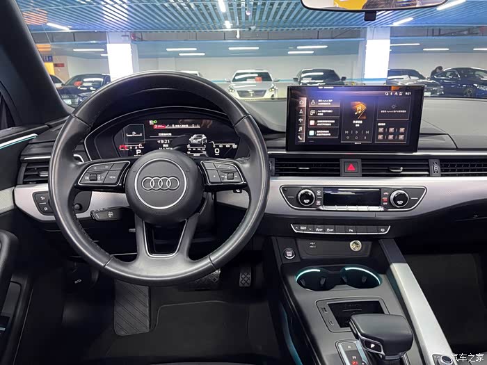 转让21年奥迪a5敞篷水泥灰配红顶全车原版原漆0理赔