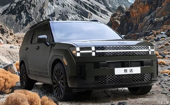 硬派suv 北京现代全新胜达