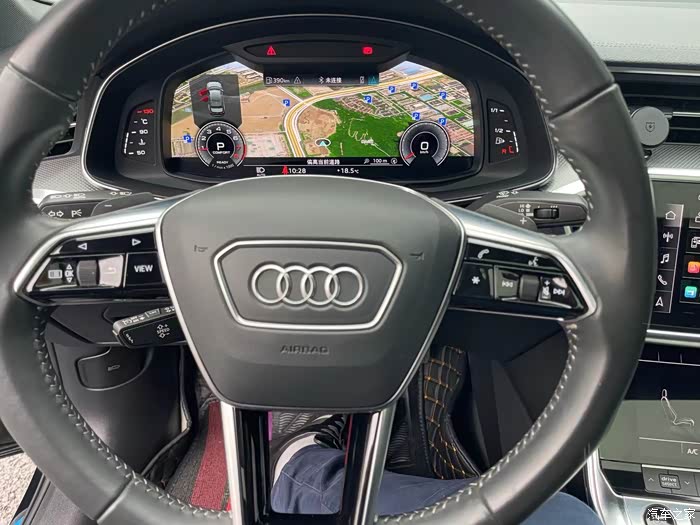 【图】到店2021年奥迪a6 40豪华动感 3万多公里 原版一手_奥迪a6l/a6