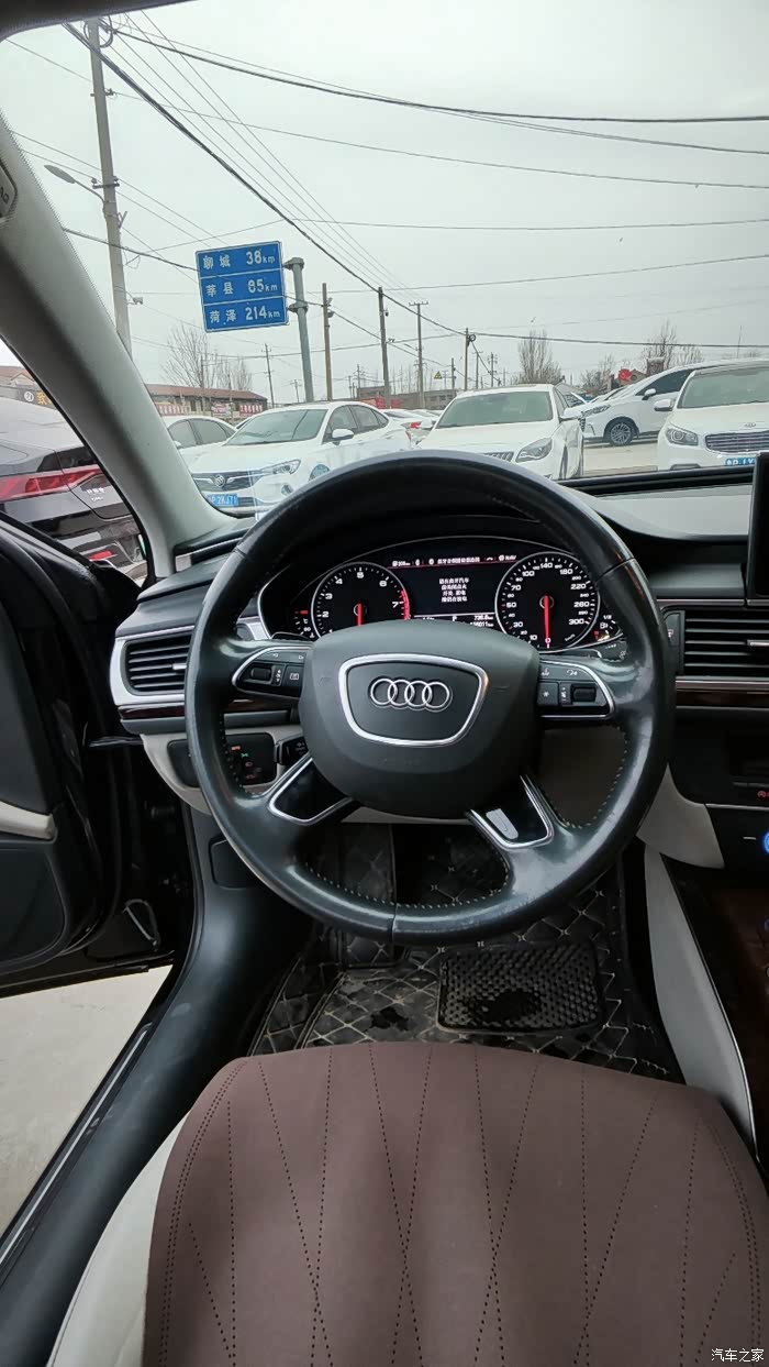 16年改款奥迪a6l一手私家车原版无事故18t的舒适版