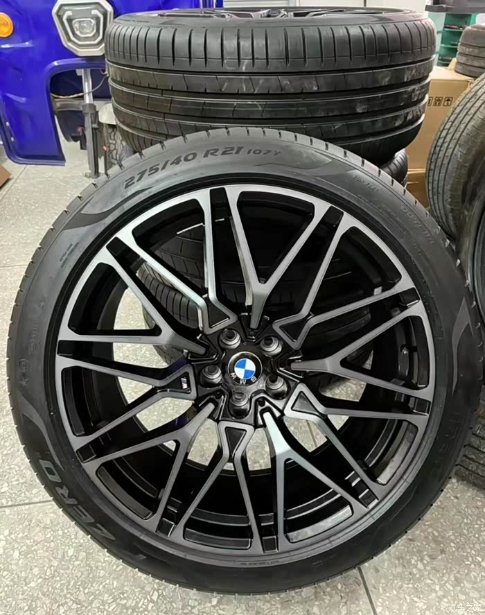 宝马21寸x5x6m轮毂带胎感兴趣的来