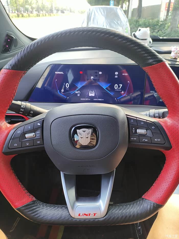 用车体验#长安unit优雅的内饰