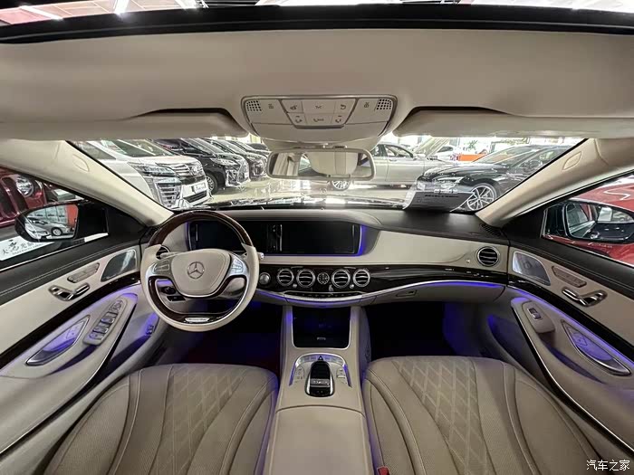 16年迈巴赫s500原版原漆仅行驶44万公里这是极品