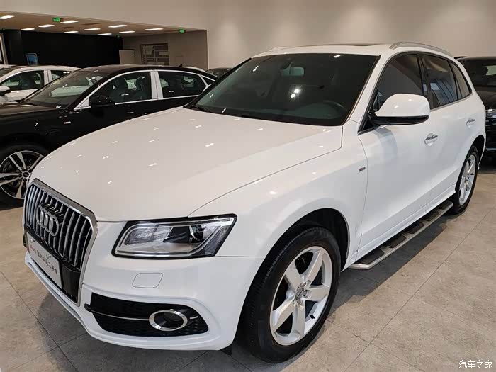 出台18年奥迪q517款plus40进取实表53万公里