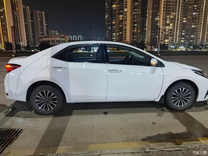 因换车自家一手车转让18款卡罗拉智享版76万公里无事