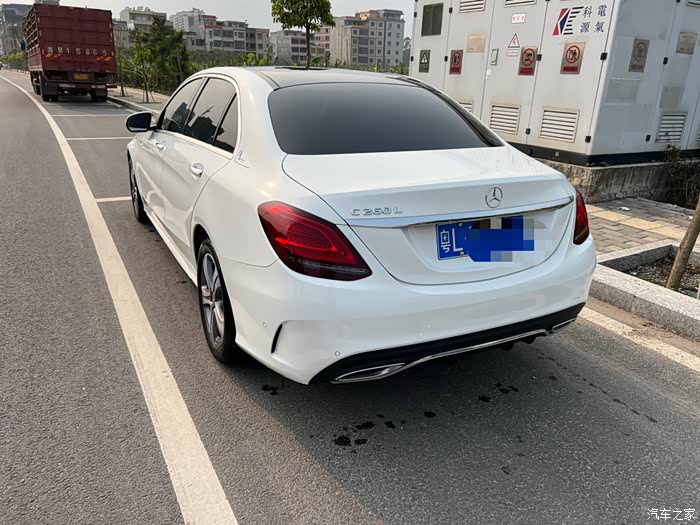 出售自用一手车20款20年c260l运动版实表还有三年免