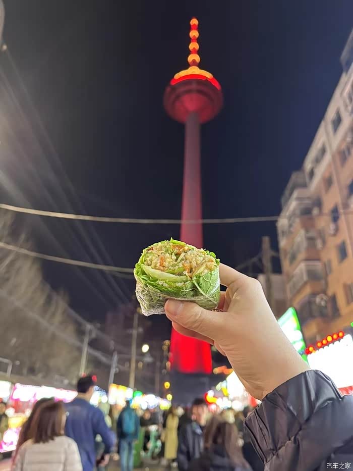 沈阳最著名的彩电塔夜市之行