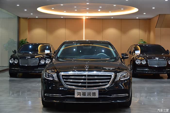 车主实拍19年9月奔驰s320l臻藏版全车原漆济南本地