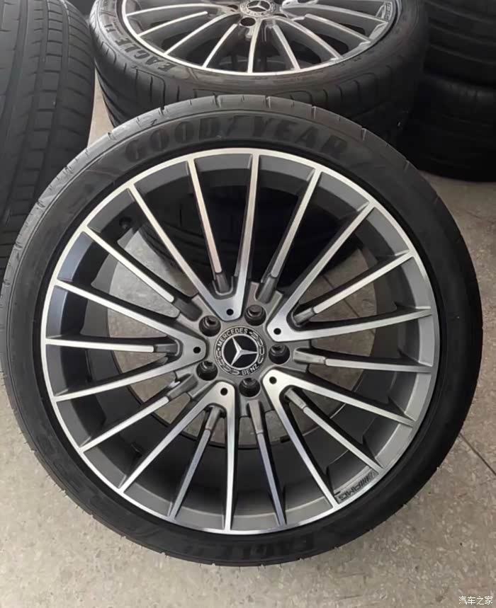 【图】20寸奔弛s500轮毂轮胎 一套_奔驰s级论坛_汽车之家论坛