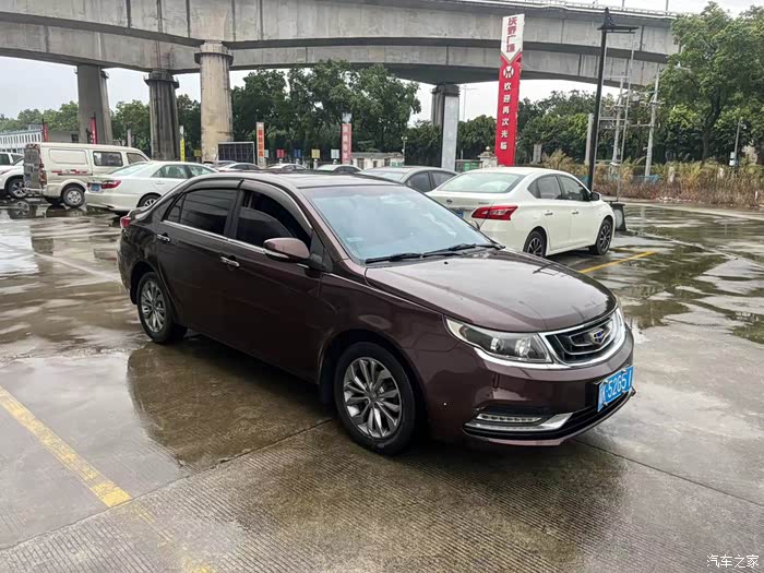 17年1月,吉利远景,1.5自波天窗,一手车,智能匙多功能方