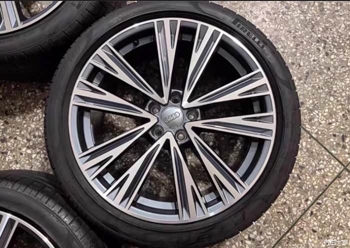 爱换新鞋咯20寸奥迪a6tfsi尊享动感型带轮胎一套2