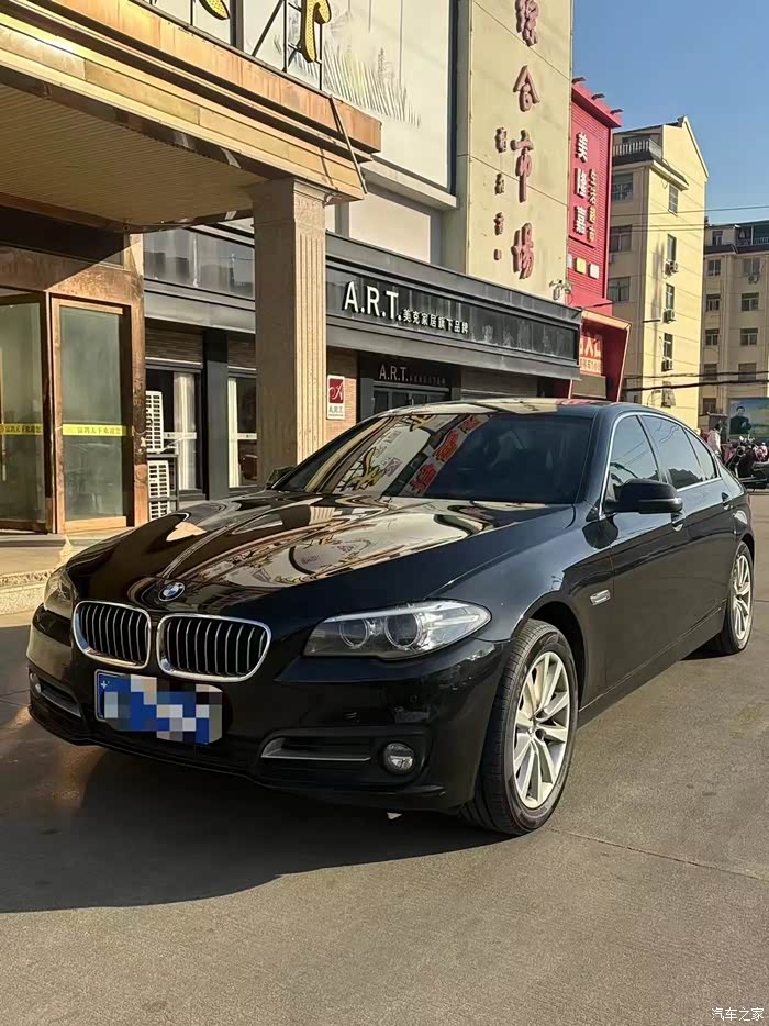 14年宝马528li个人一手车车况精品原版原漆喜欢的