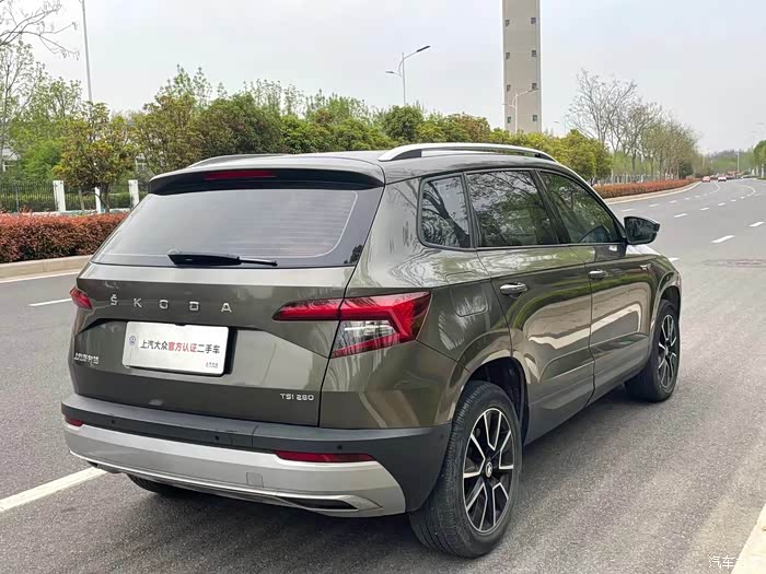 19年斯柯达柯珞克280高功率配置到顶座椅加热电动座椅