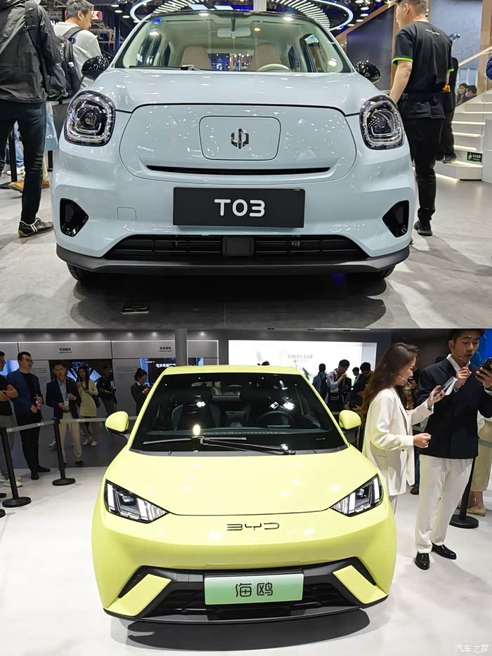 零跑t03vs比亚迪海鸥