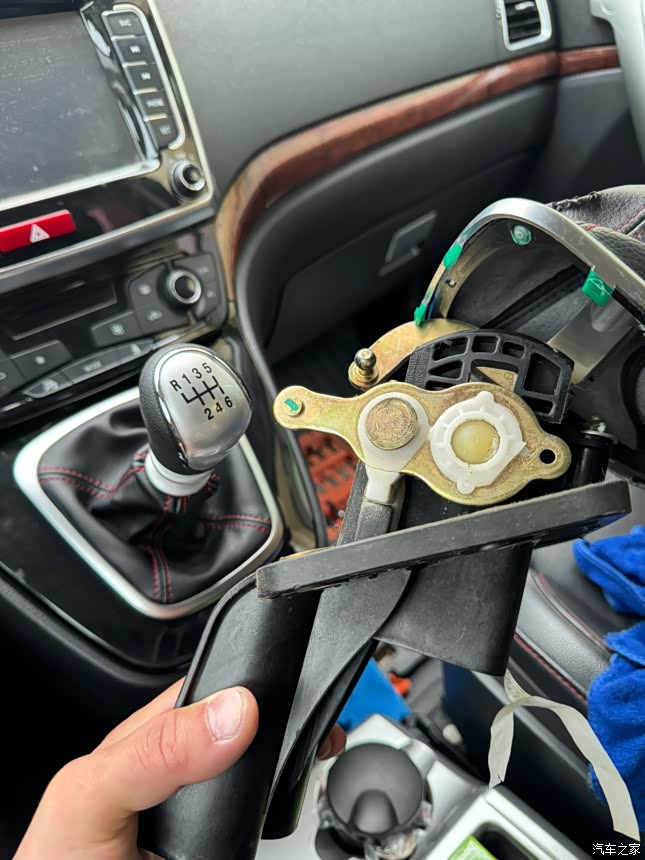 哈弗h6手动 挂档机构总成更换