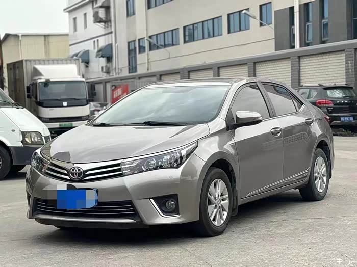 拿下16年丰田卡罗拉自动16l一键启动多功能方向盘