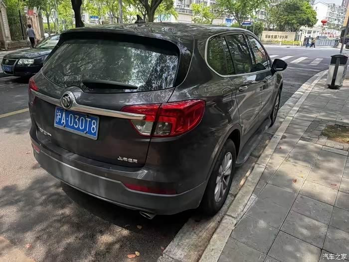 15年5月上牌, 别克 昂科威 2.0t 四驱精英型, 沪大