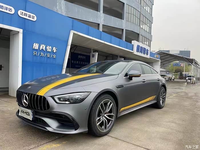 最新购入21年奔驰amggt50月光石哑光灰柏林之声