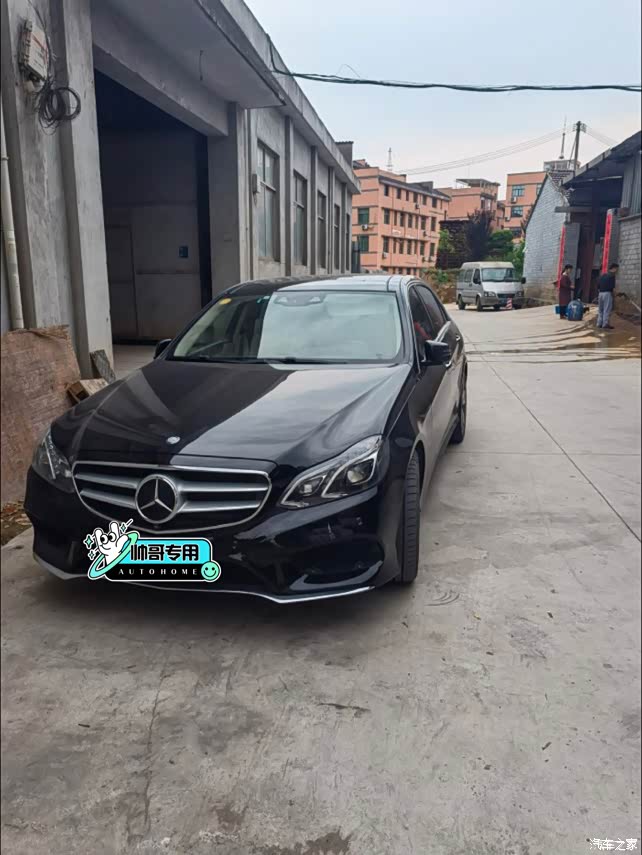 出一台15年15款奔驰e400l,只有几个面喷漆,以及前面小