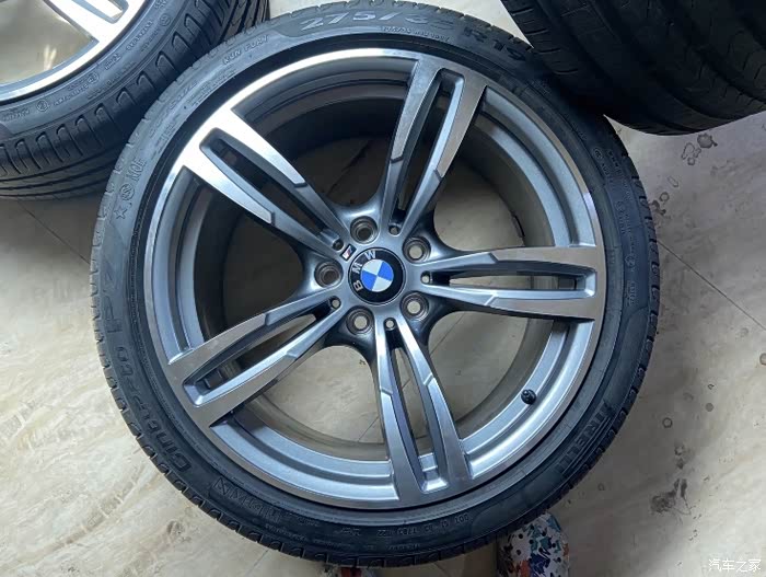 客户升级拆下20寸19寸宝马m4轮毂轮胎一套