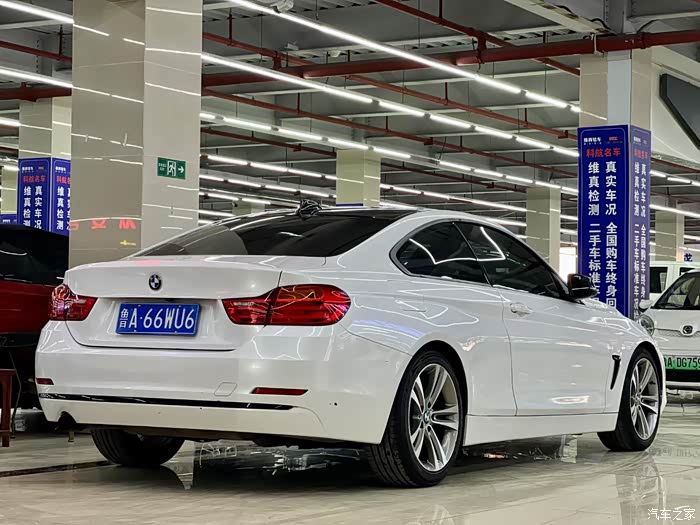 16年宝马420i两门硬顶跑车20t时尚型七万多公里实