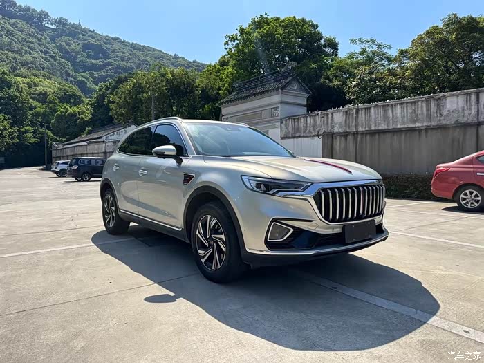 新到22年红旗hs5 指导价18.38智联旗悦版车况精品 配