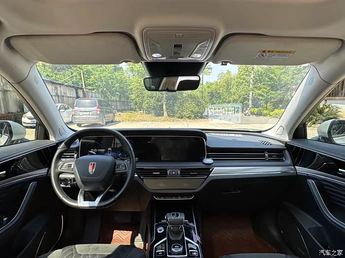 新到22年红旗hs5 指导价18.38智联旗悦版车况精品 配