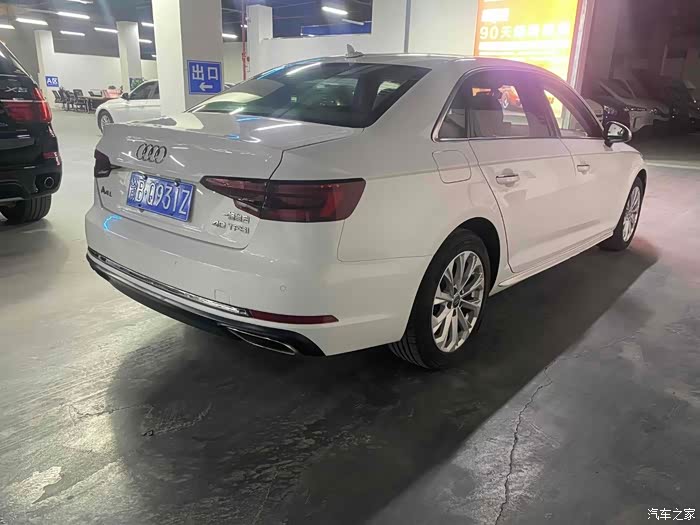 20年奥迪a4l发变完美成色新全款1568分期最低