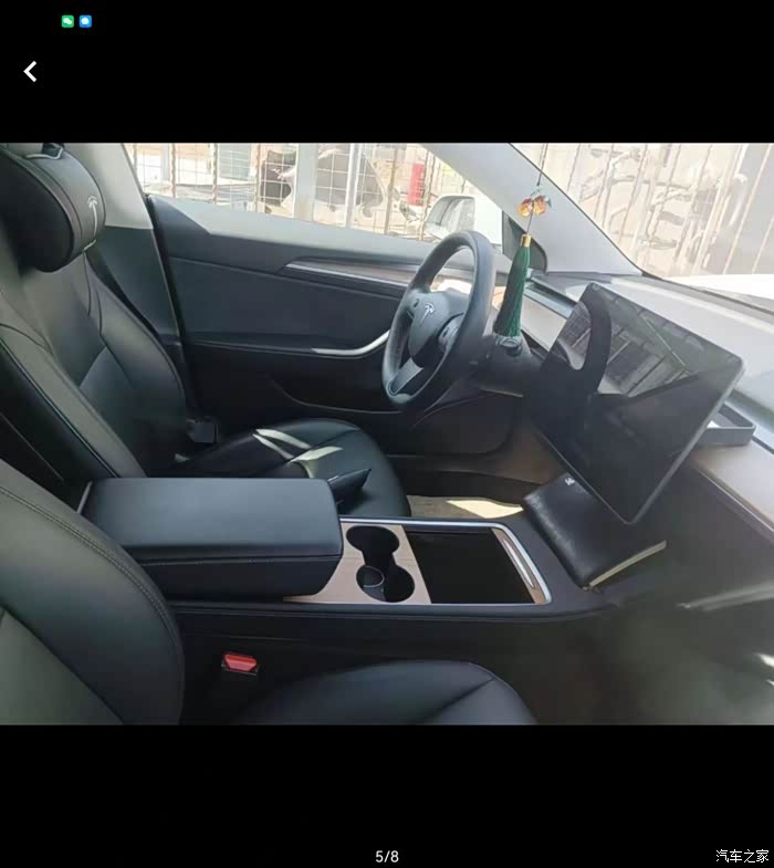 21面上牌特斯拉3伤不大没出长春提车