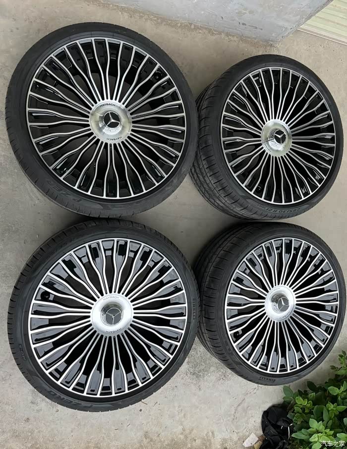 20寸/21寸奔驰s680轮毂轮胎,感兴趣的可以看看