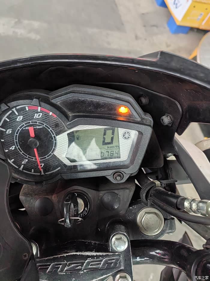 【图】飞致亮黄灯,,,又能行驶,有问题吗_摩托车论坛_汽车之家论坛