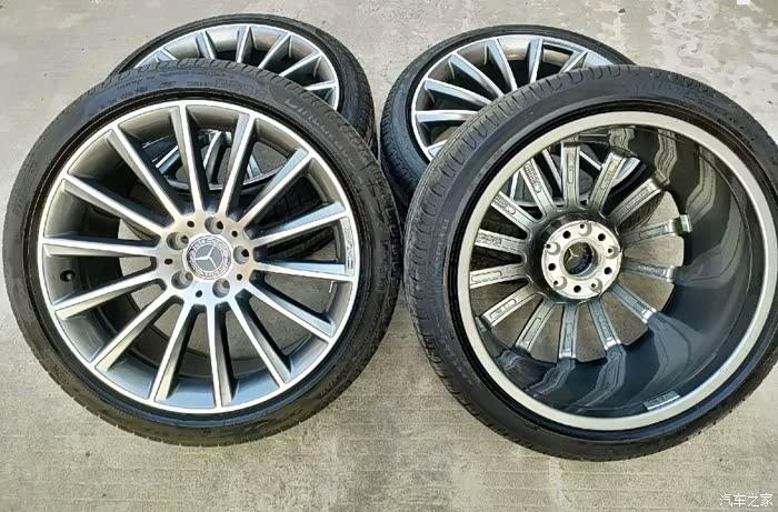 喜欢精品的来奔驰cls多福轮毂19寸